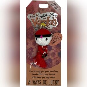 Watchover Voodoo Doll Always Be Lucky Keychain Bag Charm